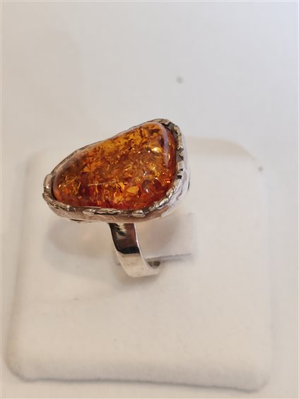 Anello Spolti Gioielli Donna in Argento Ambra ANAR-1-35 - ANAR-1-35